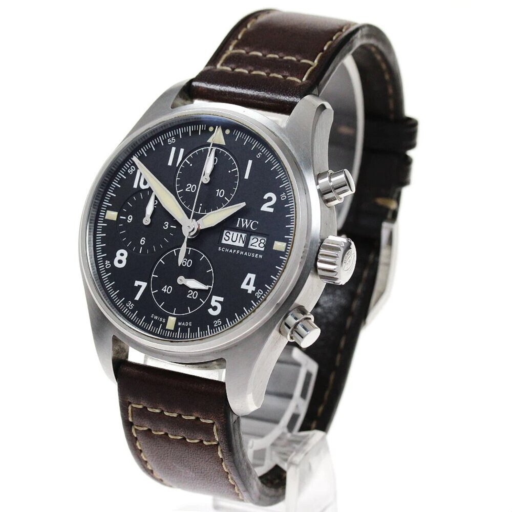IWC SCHAFFHAUSEN Pilot watch spitfire IW387903 Chronograph AT Men's_845733